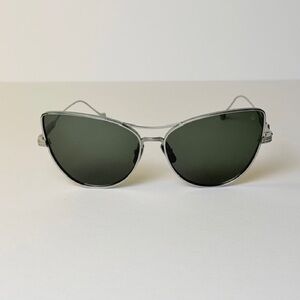 Philippe V WN7 Silver Green Sunglasses New Authentic